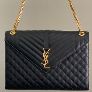 **NEW** Yves Saint Laurent (YSL) Envelope Handbag
